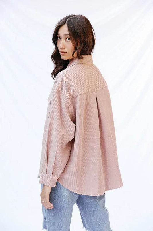 Ribbed corduroy jacket - Shop Style & More | Fresh Looks, Everyday Deals & Free Shipping