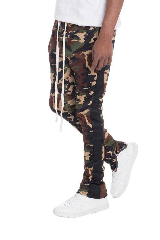 NEUTRAL BLACK CAMO TRACK PANTS - Shop Style & More | Fresh Looks, Everyday Deals & Free Shipping
