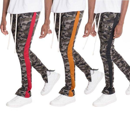 NEUTRAL BLACK CAMO TRACK PANTS - Shop Style & More | Fresh Looks, Everyday Deals & Free Shipping