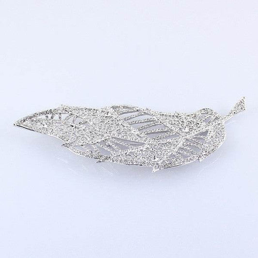 SCARF CHARM LEAF BROOCH - Shop Style & More | Fresh Looks, Everyday Deals & Free Shipping
