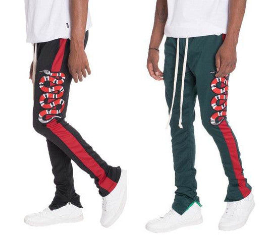 Snake Patched Track Pants - Shop Style & More | Fresh Looks, Everyday Deals & Free Shipping