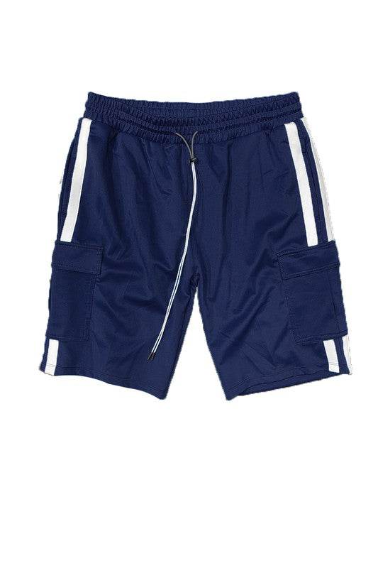Two Stripe Cargo Pouch Shorts - Shop Style & More | Fresh Looks, Everyday Deals & Free Shipping