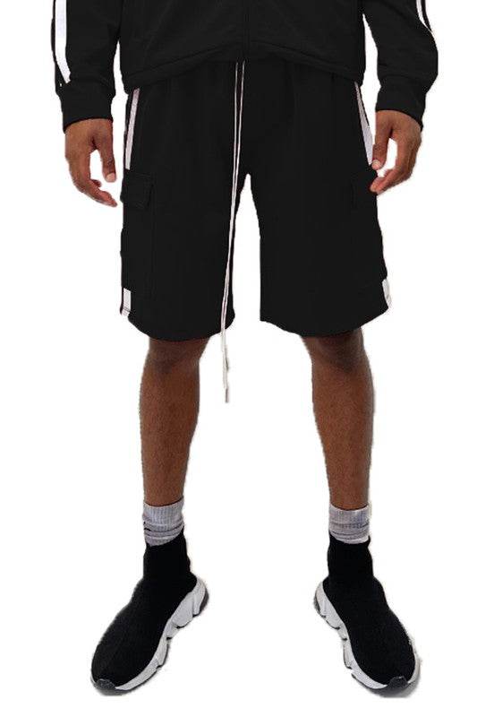 Two Stripe Cargo Pouch Shorts - Shop Style & More | Fresh Looks, Everyday Deals & Free Shipping