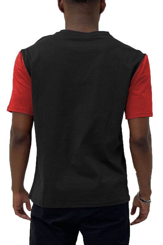 Color Block Short Sleeve Tshirt - Shop Style & More | Fresh Looks, Everyday Deals & Free Shipping