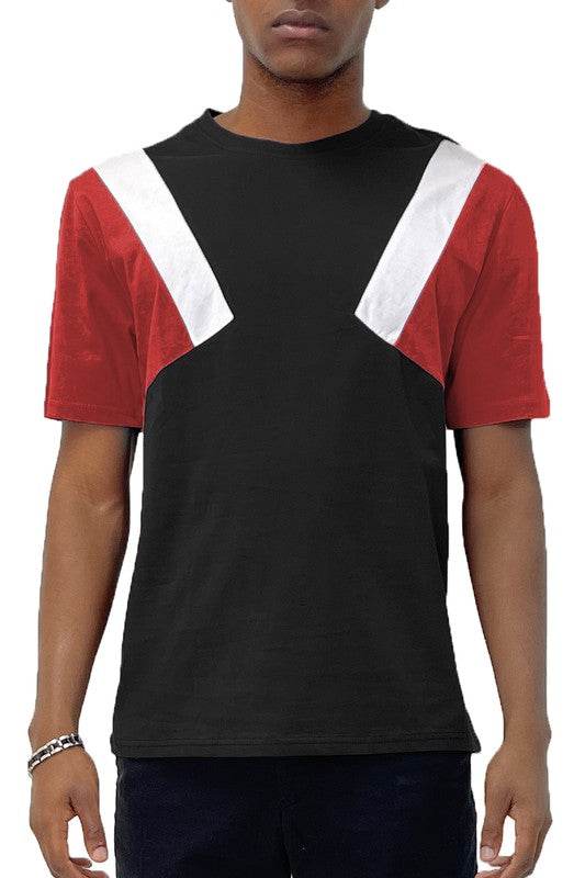 Color Block Short Sleeve Tshirt - Shop Style & More | Fresh Looks, Everyday Deals & Free Shipping
