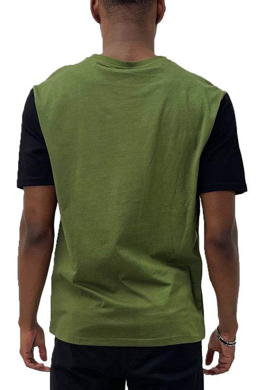 Color Block Short Sleeve Tshirt - Shop Style & More | Fresh Looks, Everyday Deals & Free Shipping