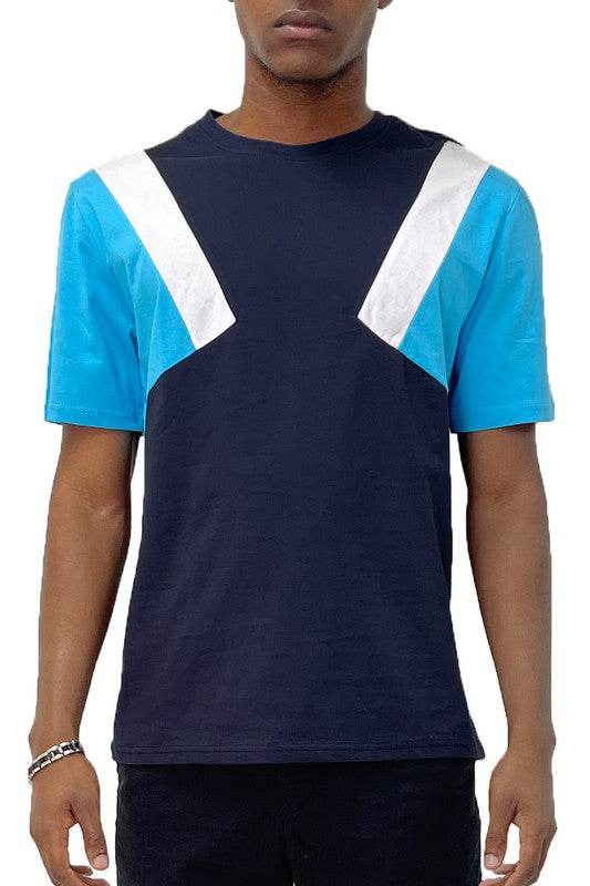 Color Block Short Sleeve Tshirt - Shop Style & More | Fresh Looks, Everyday Deals & Free Shipping