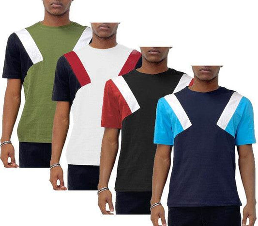 Color Block Short Sleeve Tshirt - Shop Style & More | Fresh Looks, Everyday Deals & Free Shipping