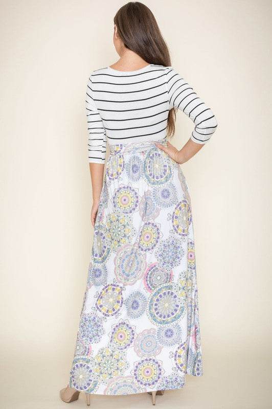 Sash Maxi Dress With Pockets - Shop Style & More | Fresh Looks, Everyday Deals & Free Shipping