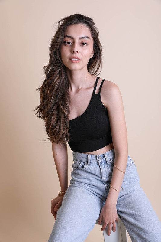 Shoulder Strap Brami Top - Shop Style & More | Fresh Looks, Everyday Deals & Free Shipping