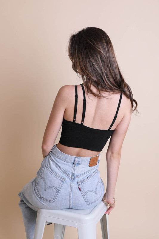 Shoulder Strap Brami Top - Shop Style & More | Fresh Looks, Everyday Deals & Free Shipping