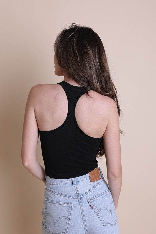 High Neck Racerback Brami Top - Shop Style & More | Fresh Looks, Everyday Deals & Free Shipping