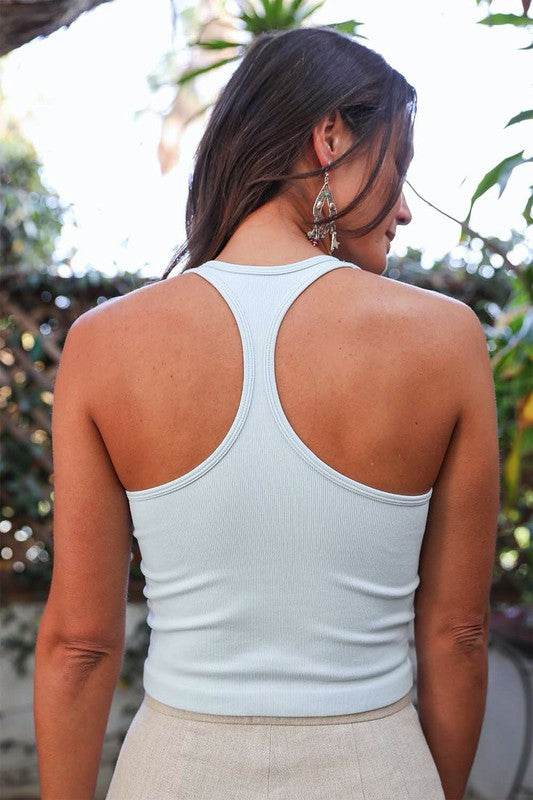 High Neck Racerback Brami Top - Shop Style & More | Fresh Looks, Everyday Deals & Free Shipping
