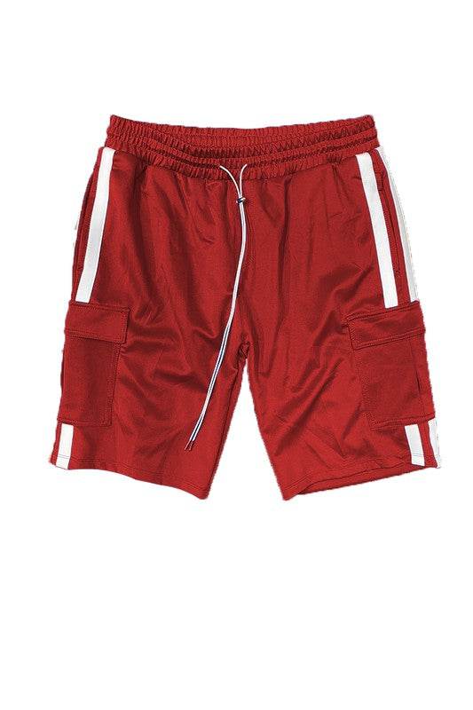 Two Stripe Cargo Pouch Shorts - Shop Style & More | Fresh Looks, Everyday Deals & Free Shipping