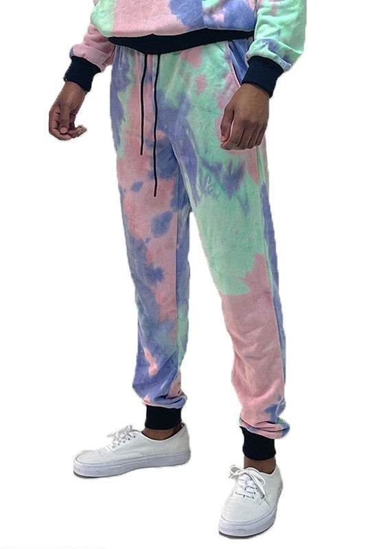 COTTON TYE DYE SWEAT PANTS - Shop Style & More | Fresh Looks, Everyday Deals & Free Shipping