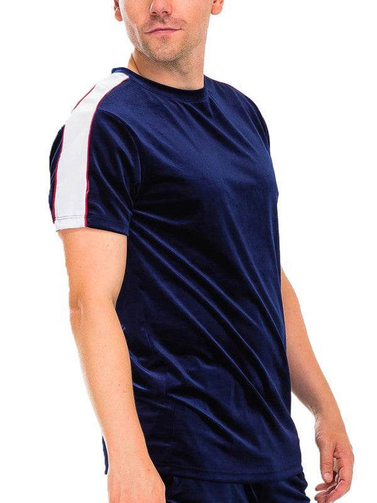 VELVET STRIPE TSHIRT - Shop Style & More | Fresh Looks, Everyday Deals & Free Shipping