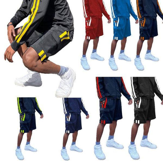 Two Stripe Cargo Pouch Shorts - Shop Style & More | Fresh Looks, Everyday Deals & Free Shipping