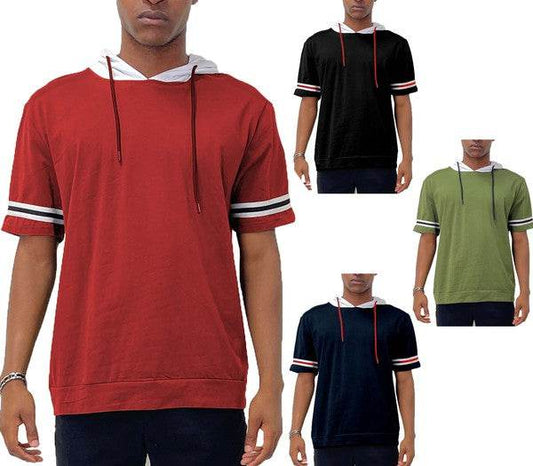 SHORT SLEEVE HOODED SHIRT - Shop Style & More | Fresh Looks, Everyday Deals & Free Shipping
