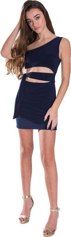 KIDS ONE SHOULDER TIE SIDE DRESS - Shop Style & More | Fresh Looks, Everyday Deals & Free Shipping