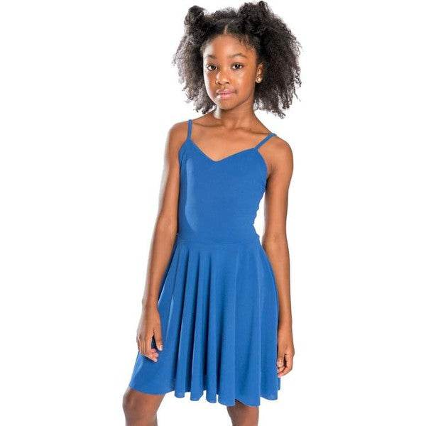 GIRLS CAGE BACK SKATER DRESS - Shop Style & More | Fresh Looks, Everyday Deals & Free Shipping