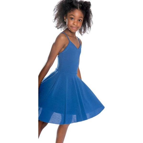 GIRLS CAGE BACK SKATER DRESS - Shop Style & More | Fresh Looks, Everyday Deals & Free Shipping