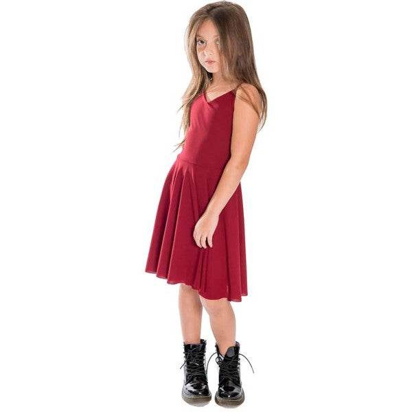 GIRLS CAGE BACK SKATER DRESS - Shop Style & More | Fresh Looks, Everyday Deals & Free Shipping