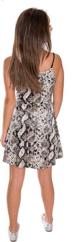KIDS SNAKE SKATER DRESS - Shop Style & More | Fresh Looks, Everyday Deals & Free Shipping