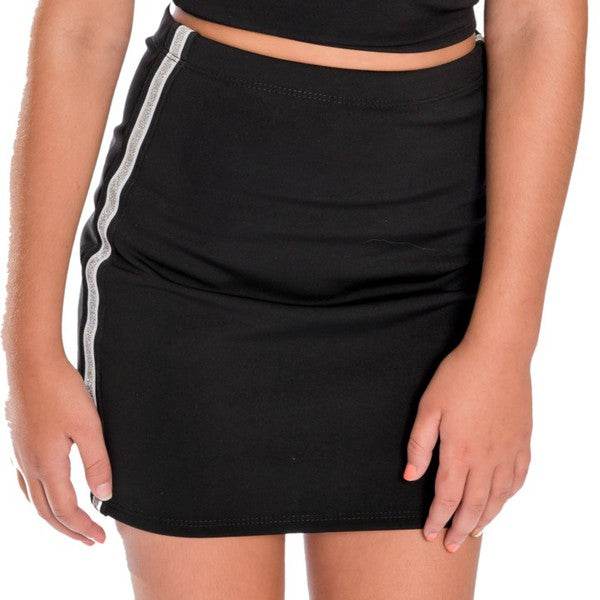 KIDS ELASTIC STRAP CROP TOP AND SKIRT DRESS SET - Shop Style & More | Fresh Looks, Everyday Deals & Free Shipping