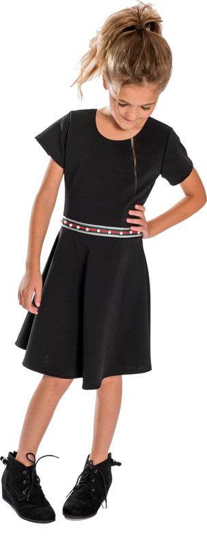 KIDS STRIPE DRESS WITH PEARLS - Shop Style & More | Fresh Looks, Everyday Deals & Free Shipping