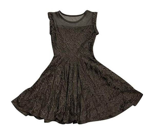 KIDS SLEEVELESS COMFORTABLE LACE SKATER DRESS - Shop Style & More | Fresh Looks, Everyday Deals & Free Shipping