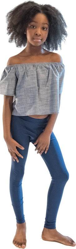 KIDS DENIM OFF THE SHOULDER TOP - Shop Style & More | Fresh Looks, Everyday Deals & Free Shipping