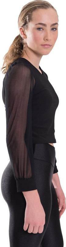 KIDS MESH LONG SLEEVE TOP - Shop Style & More | Fresh Looks, Everyday Deals & Free Shipping