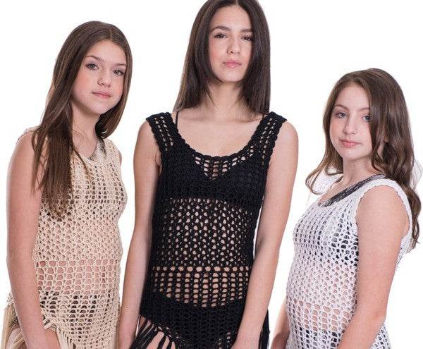KIDS CROCHET COVER - UP - Shop Style & More | Fresh Looks, Everyday Deals & Free Shipping