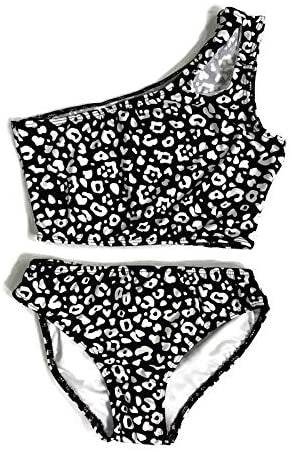 GIRL'S TWO PIECE ONE SHOULDER BATHING SUIT - Shop Style & More | Fresh Looks, Everyday Deals & Free Shipping
