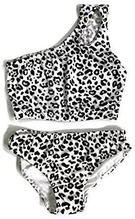 GIRL'S TWO PIECE ONE SHOULDER BATHING SUIT - Shop Style & More | Fresh Looks, Everyday Deals & Free Shipping