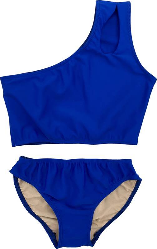 GIRL'S TWO PIECE ONE SHOULDER BATHING SUIT - Shop Style & More | Fresh Looks, Everyday Deals & Free Shipping