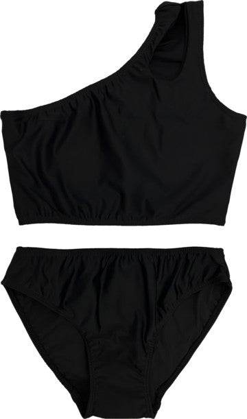 GIRL'S TWO PIECE ONE SHOULDER BATHING SUIT - Shop Style & More | Fresh Looks, Everyday Deals & Free Shipping