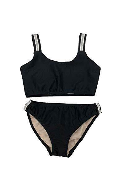 GIRL'S TWO PIECE STRIPE SIDE BATHING SUIT - Shop Style & More | Fresh Looks, Everyday Deals & Free Shipping