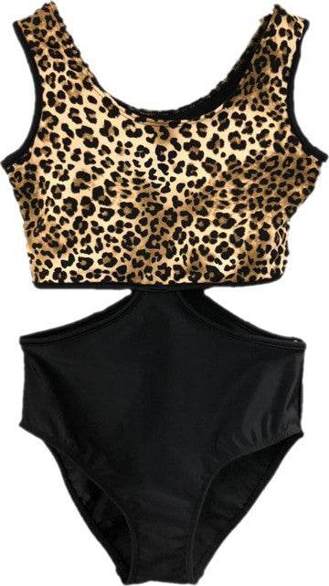 GIRL'S LEOPARD MONOKINI BATHING SUIT - Shop Style & More | Fresh Looks, Everyday Deals & Free Shipping
