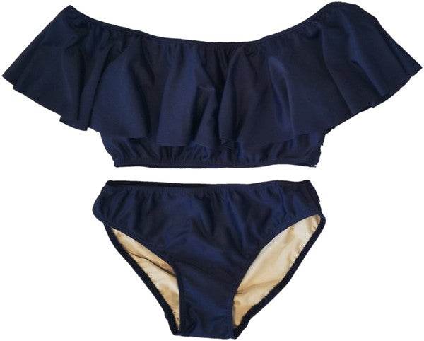 KIDS RUFFLE TWO PIECE BATHING SUIT - Shop Style & More | Fresh Looks, Everyday Deals & Free Shipping
