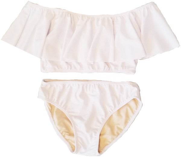 KIDS RUFFLE TWO PIECE BATHING SUIT - Shop Style & More | Fresh Looks, Everyday Deals & Free Shipping