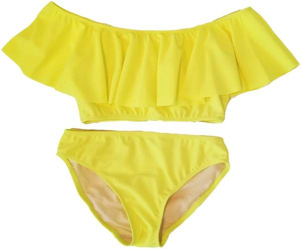 KIDS RUFFLE TWO PIECE BATHING SUIT - Shop Style & More | Fresh Looks, Everyday Deals & Free Shipping