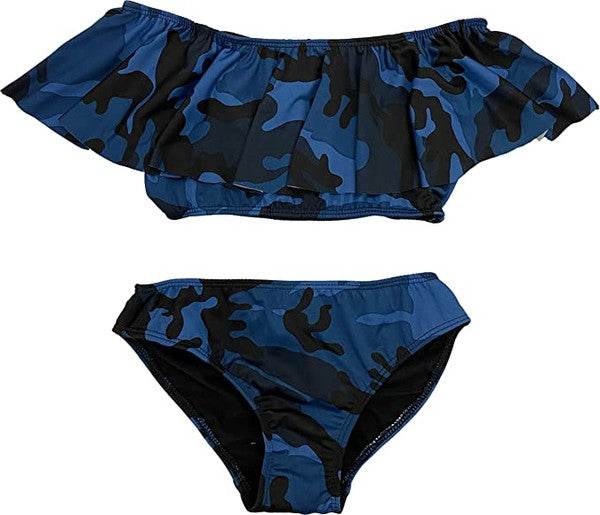 KIDS RUFFLE TWO PIECE BATHING SUIT - Shop Style & More | Fresh Looks, Everyday Deals & Free Shipping