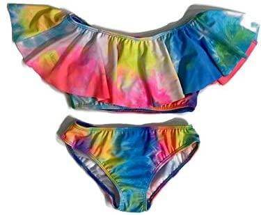 KIDS RUFFLE TWO PIECE BATHING SUIT - Shop Style & More | Fresh Looks, Everyday Deals & Free Shipping