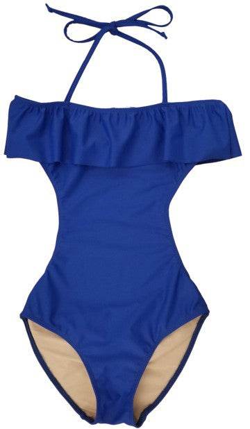 GIRLS ONE PIECE RUFFLE BATHING SUIT - Shop Style & More | Fresh Looks, Everyday Deals & Free Shipping
