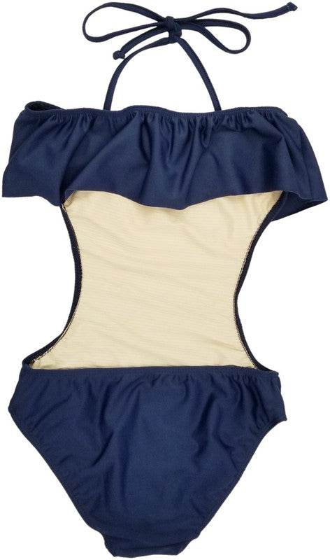 GIRLS ONE PIECE RUFFLE BATHING SUIT - Shop Style & More | Fresh Looks, Everyday Deals & Free Shipping