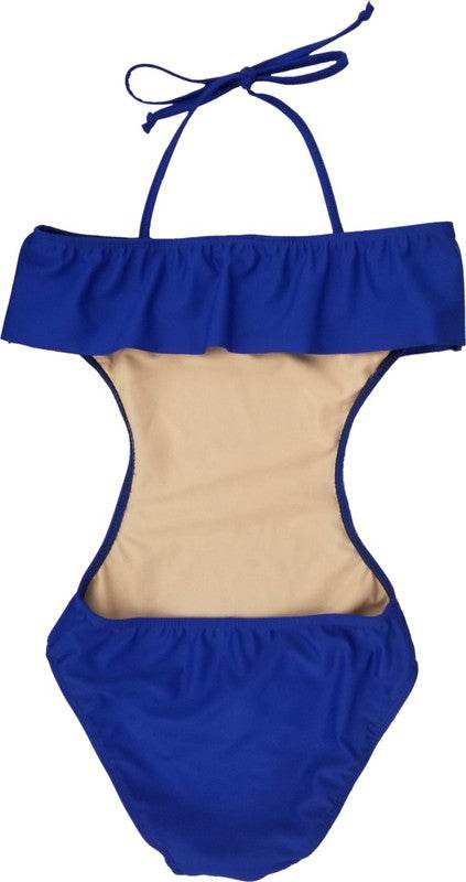 GIRLS ONE PIECE RUFFLE BATHING SUIT - Shop Style & More | Fresh Looks, Everyday Deals & Free Shipping