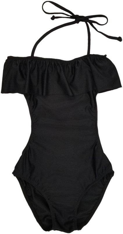 GIRLS ONE PIECE RUFFLE BATHING SUIT - Shop Style & More | Fresh Looks, Everyday Deals & Free Shipping
