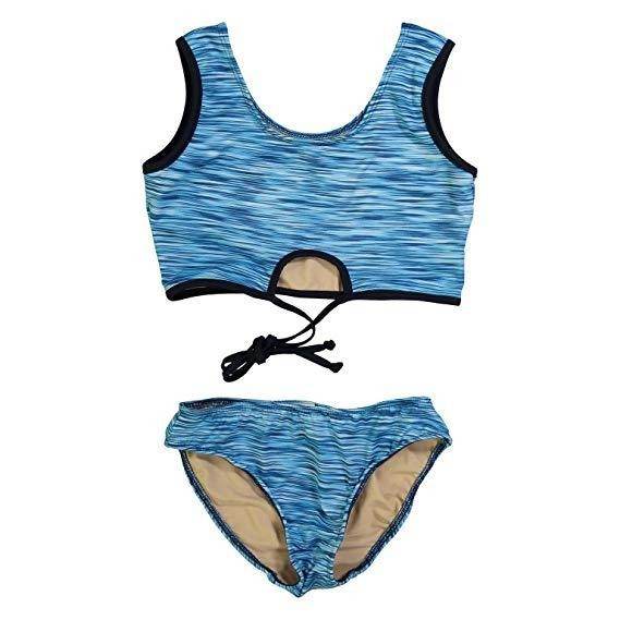 GIRL'S SPACE DYE TWO PIECE BATHING SUIT BIKINI - Shop Style & More | Fresh Looks, Everyday Deals & Free Shipping