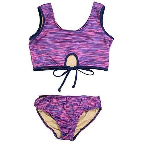 GIRL'S SPACE DYE TWO PIECE BATHING SUIT BIKINI - Shop Style & More | Fresh Looks, Everyday Deals & Free Shipping